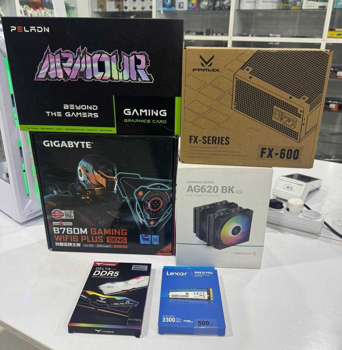 Мощный Компьютер Для Монтажа и игр Время Работы 2дня