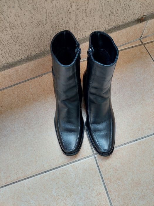 Дамски ботуши от естествена кожа