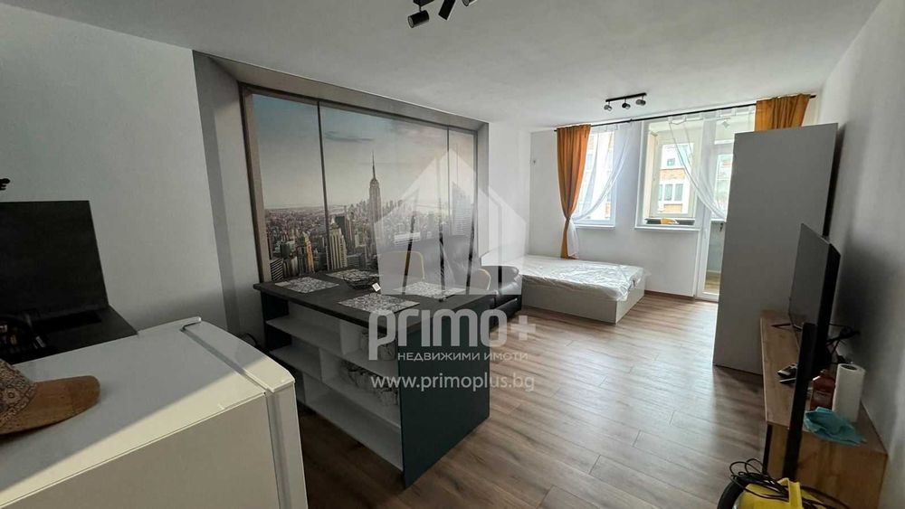 Дава се под наем Едностаен апартамент в Велико Търново, Бузлуджа - 40 кв.м за 280.5 € - Снимка #1