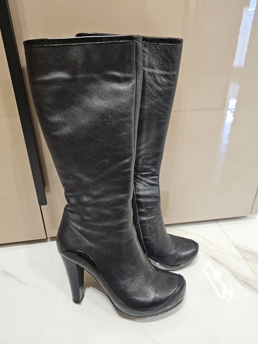 Дамски ботуши естествена кожа