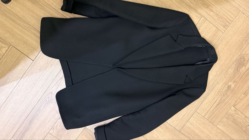 Massimo dutti пиджак женский черный 34
