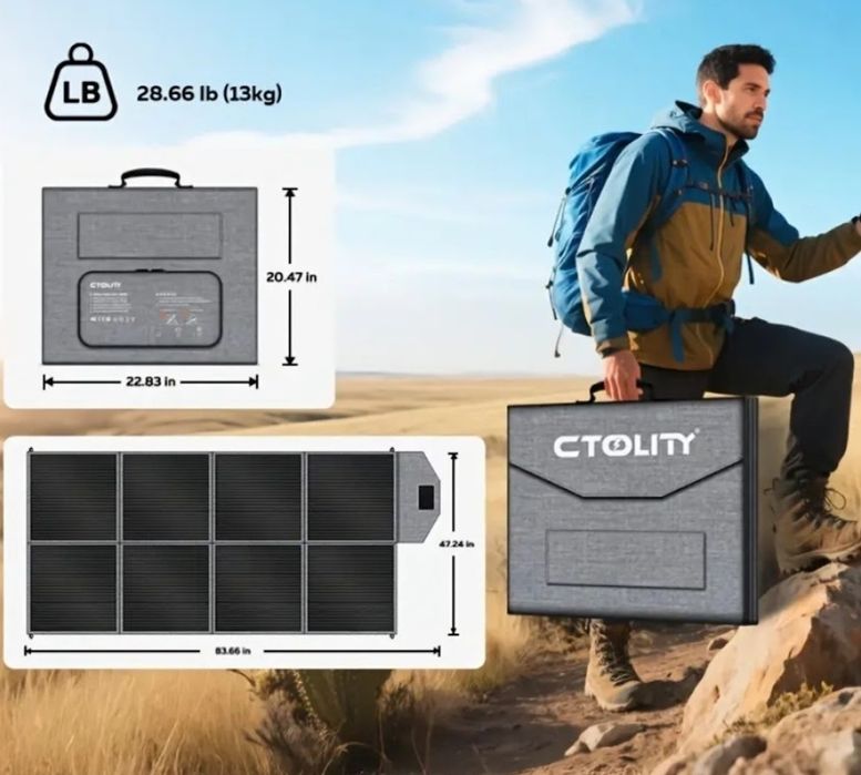 Panou solar portabil 400w nou