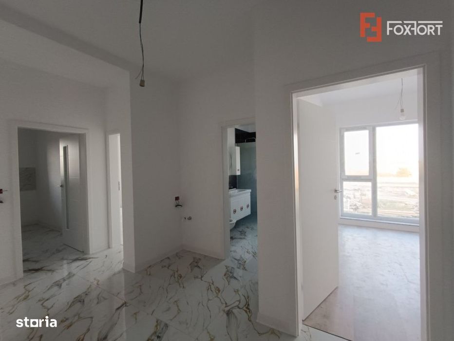 Apartament 2 camere, 57 mp cu gradina in Giroc