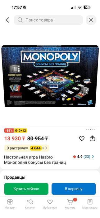 Монополия с терминалом