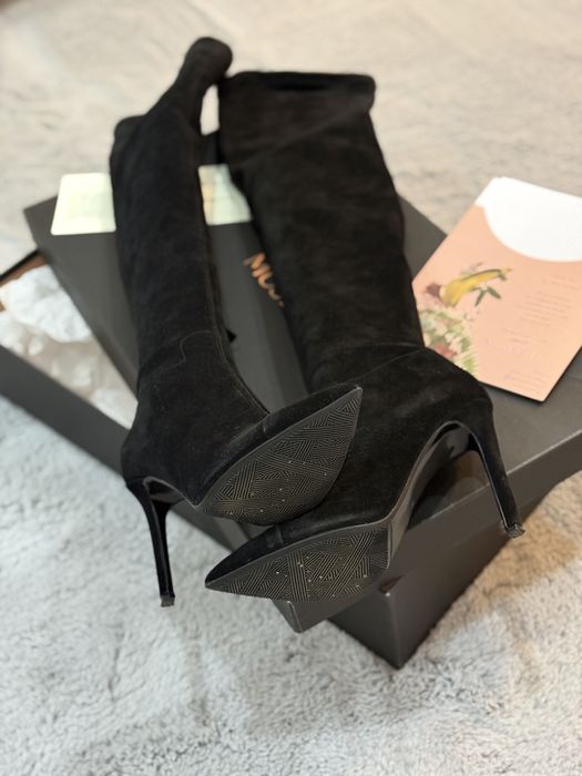 Cizme cu toc subtire  Musette