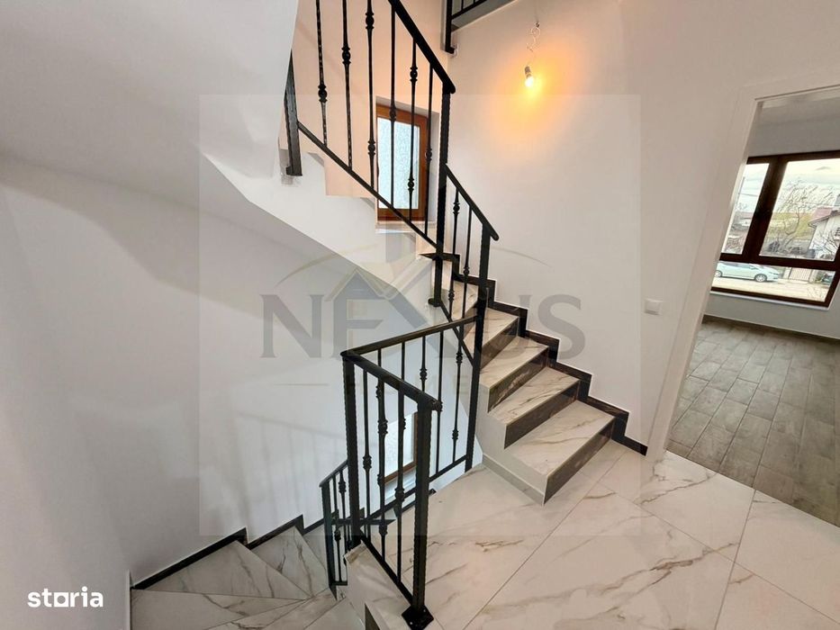 Vilă modernă P+1+M, 202.5 mp, 5 camere + mansardă | Ideala investitie
