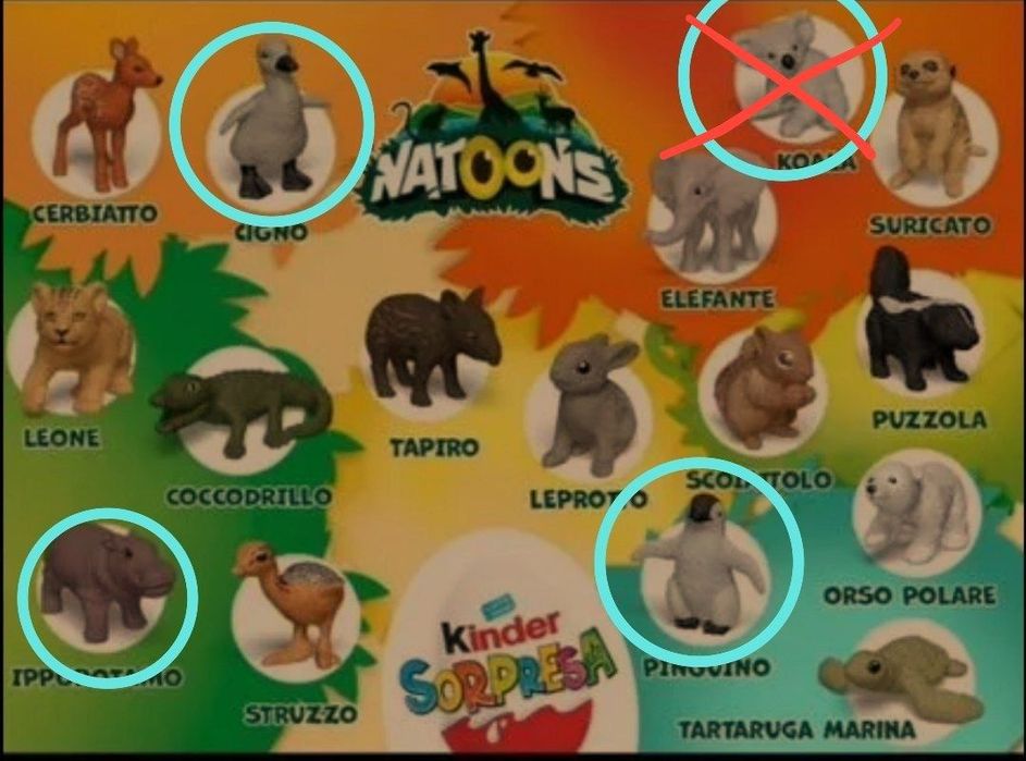 Киндер natoons 2025