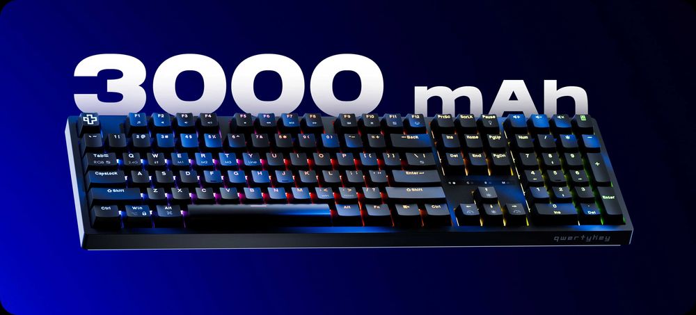 Tastatura Gaming QwertyKey H100 Wireless NOUA