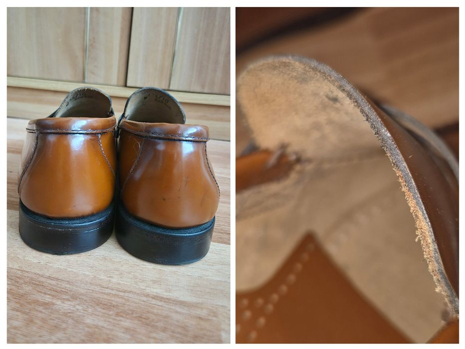 Pantofi Loafers lux Lorens, Made in USA, Bărbați, Full Grain - 43.5
