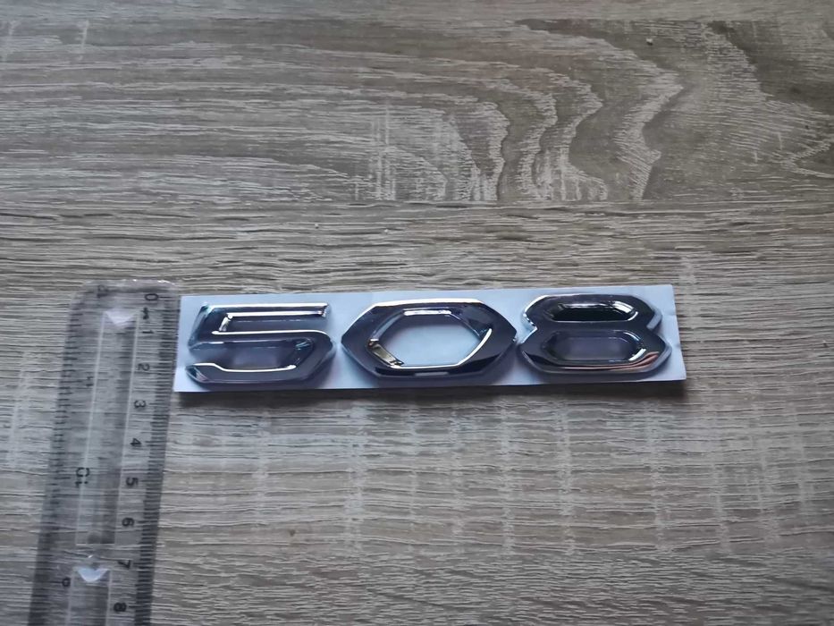 Емблема надпис лого Пежо Peugeot 508 нов стил