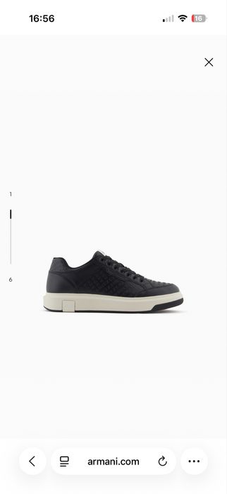 Оригинал новый армани кеды