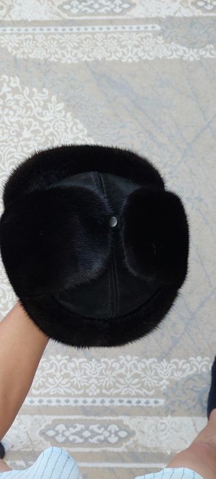 Норковая шапка ушанка