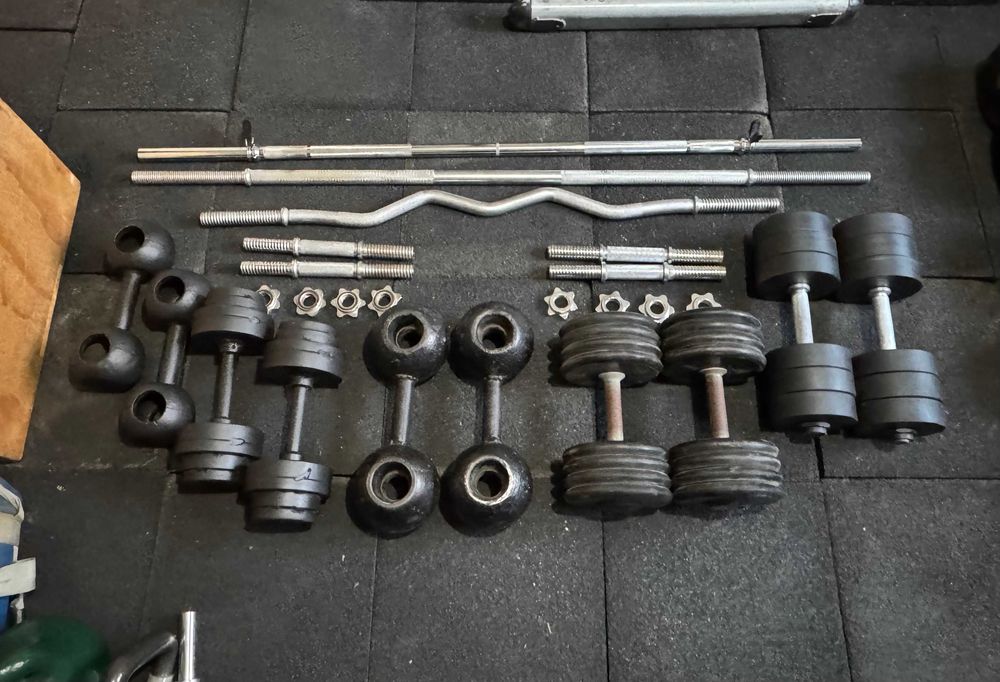 Лежанка , лостове , дъмбели , лостчета за дъмбели