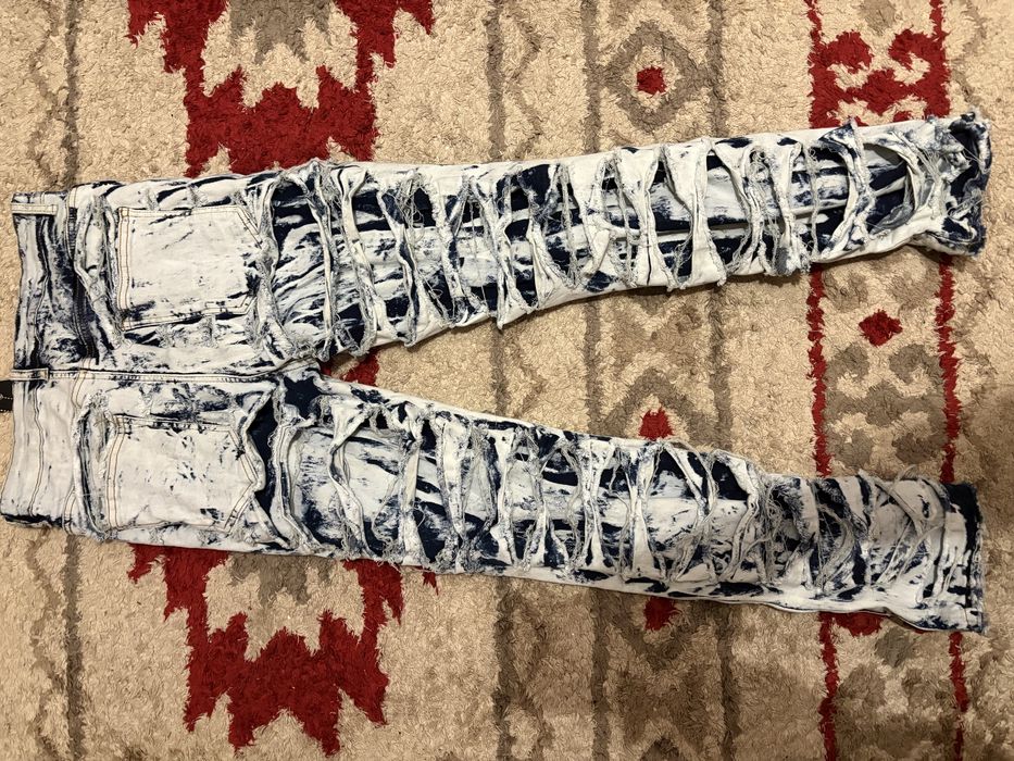 Blugi slim fit “money never cheats”