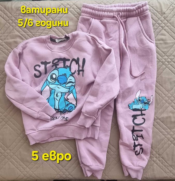 Детски комплекти за момиче 5/6 години, 116 см.