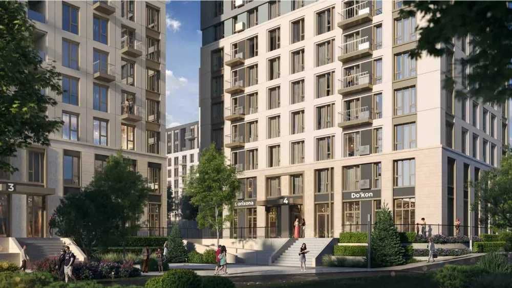 ЖК Harizma от Golden House - апартаменты в центре Ташкента, Махтумкули