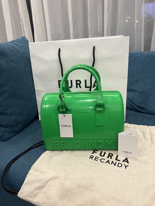 Furla RE-CANDY.100% ориг.С етикети,всичко.ГОЛЕМИЯТ РАЗМЕР
