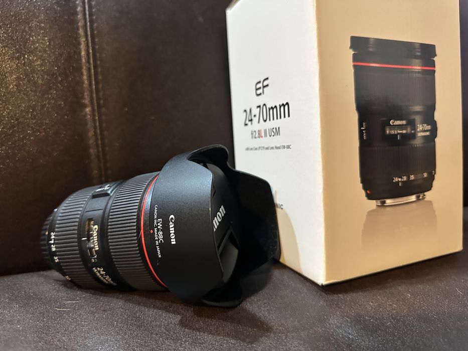 Vand lentila CANON EF 24-70mm f/2.8 L II USM