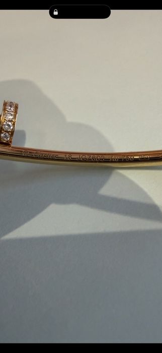 Cartier just un clou small model 18