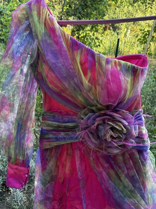 Rochie superba din voal