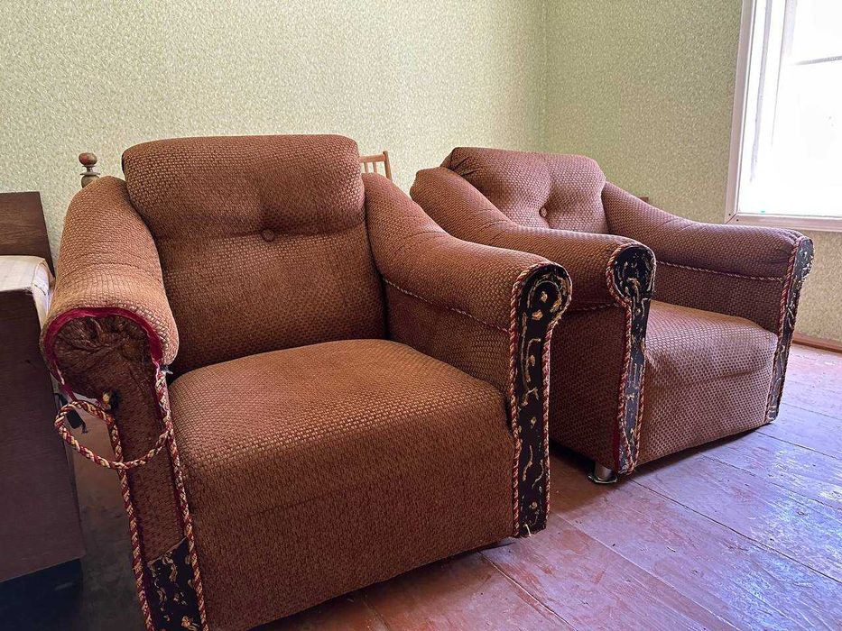 Диван и 2 шт кресло, Б/У