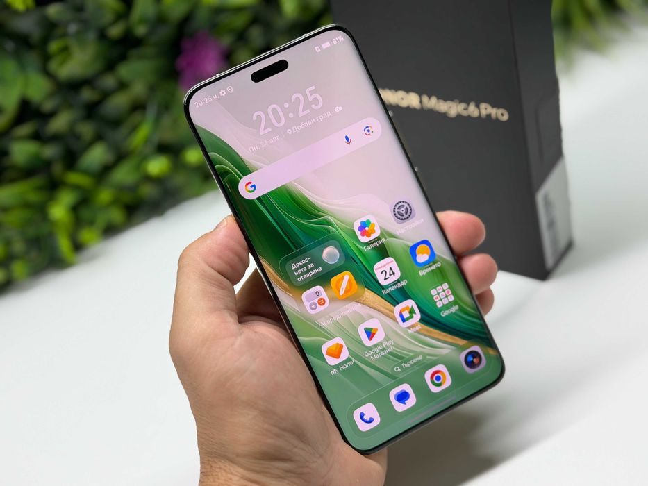 ! КаТо НоВо ! HONOR Magic6 Pro 512GB Epi Green