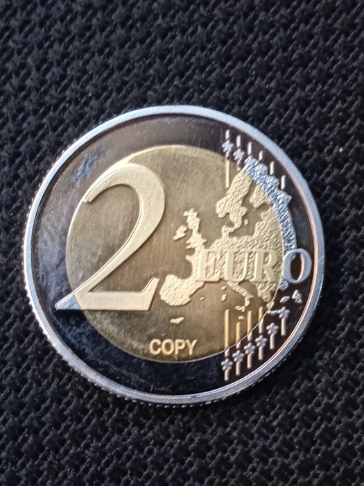 Монета ,Грейс Кели ,Монако 2001 ,реплика .