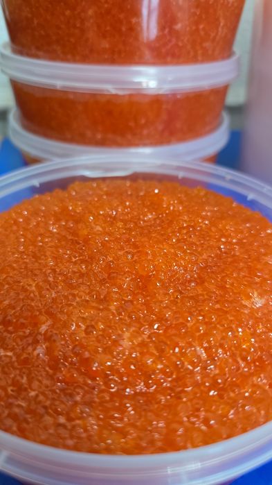 Икра кеты. Икра горбуши. Икра форели.