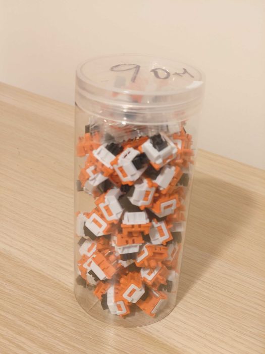 Leobog Space Crystal - Switch-uri Mecanice Liniare - Set 91 Bucati