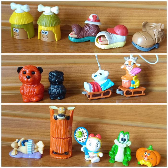 Киндер играчки различни