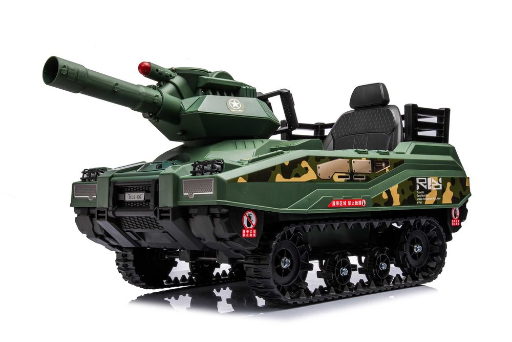 Tanculet electric pt. copii Kinderauto Commander 240W 24V 12Ah Green