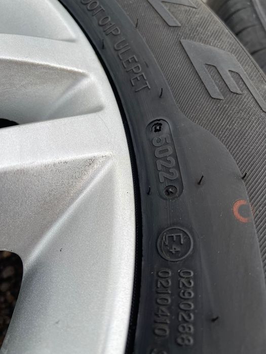 Jante aliaj 5x112 ssangyong Tivoli Korando Torres cu anvelope de vara 215 65 16