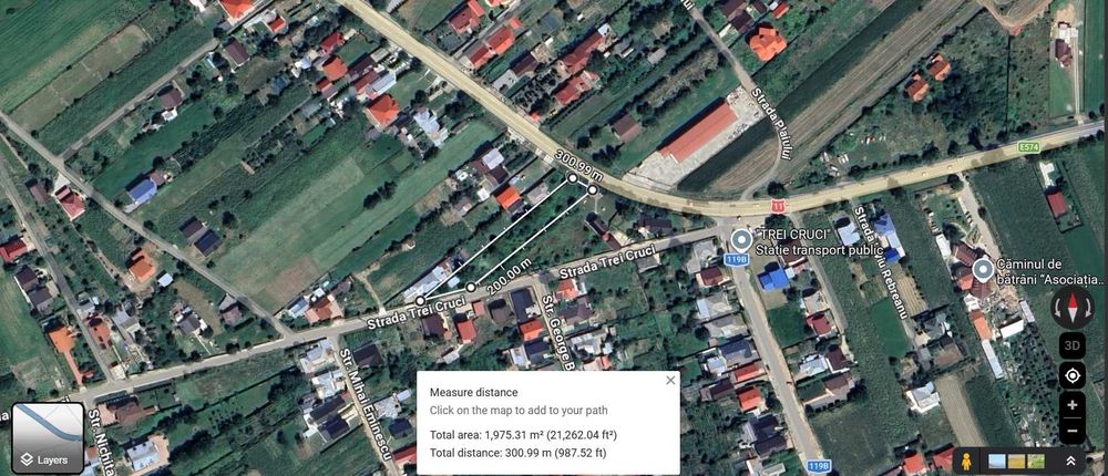 Teren intravilan deschidere DN11 974 mp2