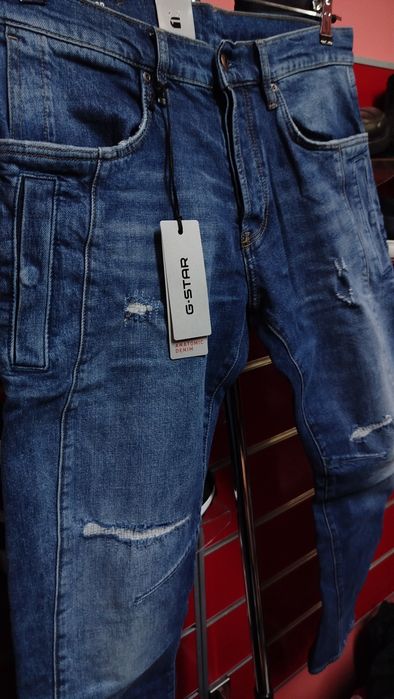 Оригинални дънки G-Star Raw Contor W32 W33 нови мъжки  3D Slim