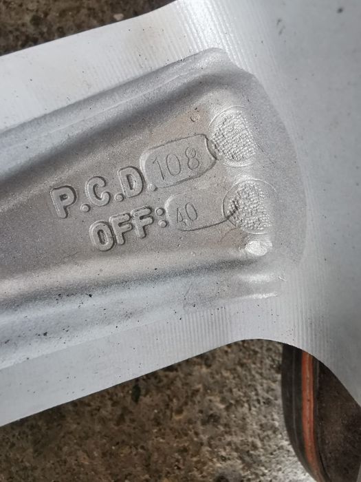 Джанти 16 4х108 с чисто нови летни гуми