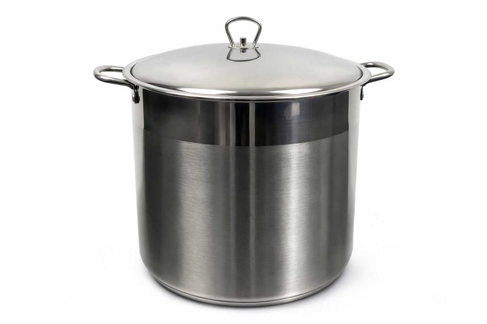 Oala inox 26 litri capac mare pentru gatit cantitati mari