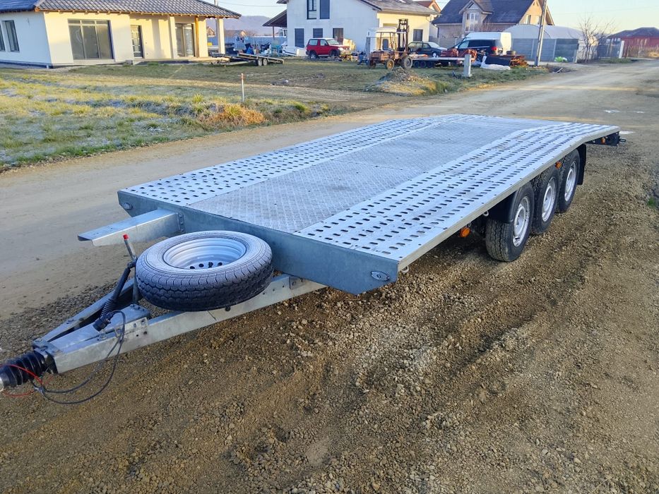 Remorca trailer 3 axe an 2021 L 5.50m l 2.10m stare f buna