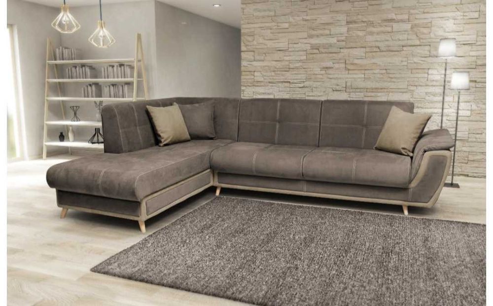 Ъглов Диван с ракла