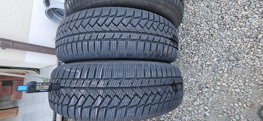 Jante Anvelope Original Audi Q3 F3  215/65 R17 99H  Continental WinterContact TS850P  AO  5x112  6.5Jx17  Et.38 Skoda Kodiaq Seat Sharan Vw Tiguan