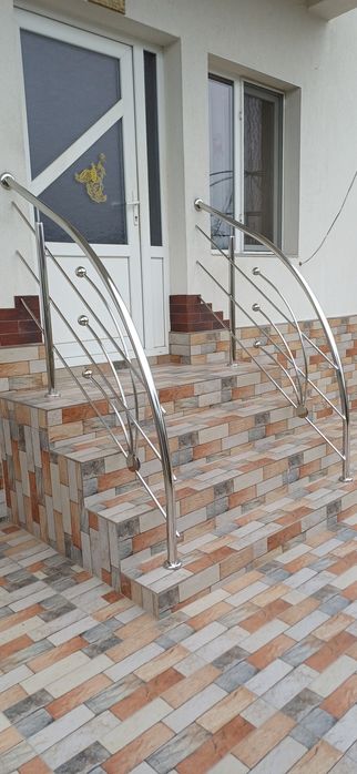 Balustrade inox.
