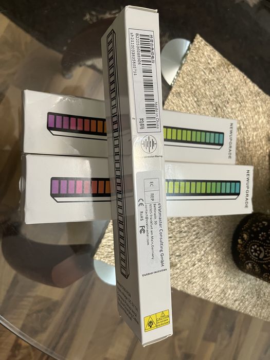 Lumini led ambientale, orga de lumini, vu metru cu led, pentru muzica