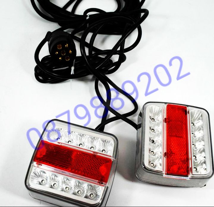 Лед диоден стопове за рамаркета,платформи каравани и др.-12волта