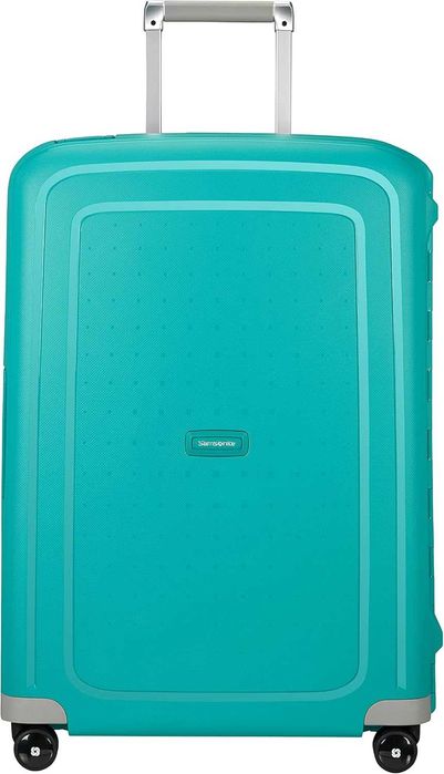 Чемодан Samsonite S'Cure Spinner Suitcase, Aqua blue! Made in Europe!