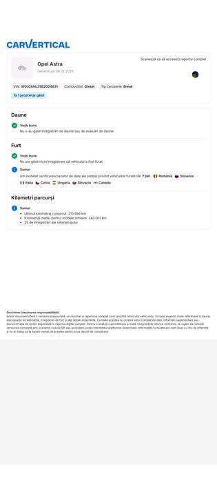 Opel Astra 1.7 CDTI E5