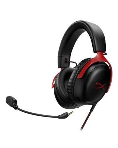 Геймърски слушалки HyperX Cloud III / 3 - червени.