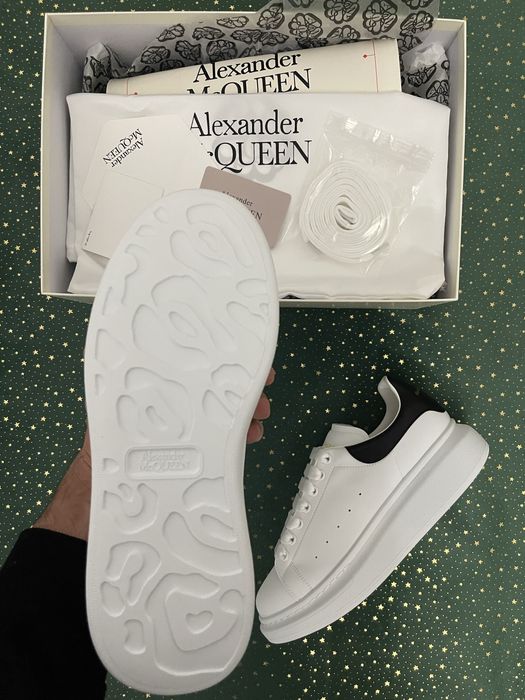 Alexander McQueen White Black Premium Quality