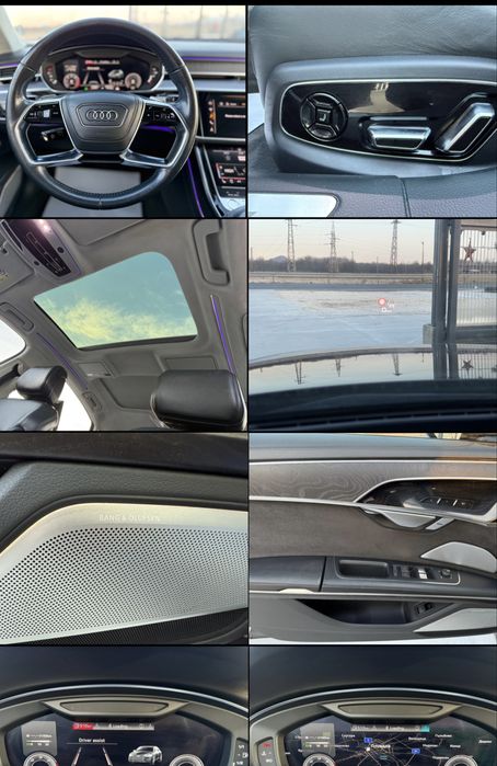 Audi A8 5.0TDI* 2018г* LONG* FULL FULL MAX* Панорама*
