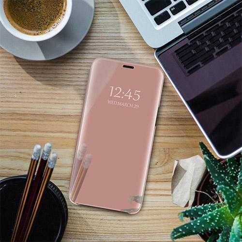 Husa Telefon Flip Clear View Samsung iPhone Huawei