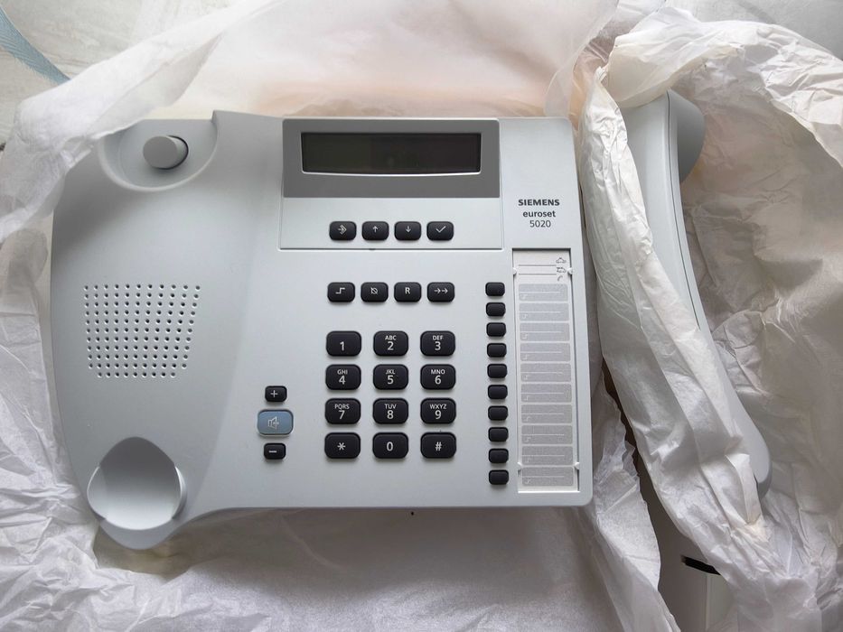 Telefon fix analogic, model Siemens Euroset 5020, gri. Nou!