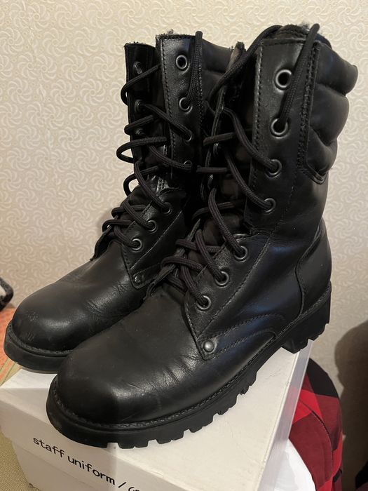 Продам берцы натуральная кожа